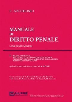 MANUALE DI DIRITTO PENALE VOLUME 2