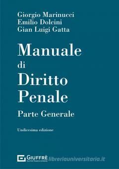 MANUALE DI DIRITTO PENALE - PARTE GENERALE