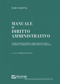 MANUALE DI DIRITTO AMMNISTRATIVO