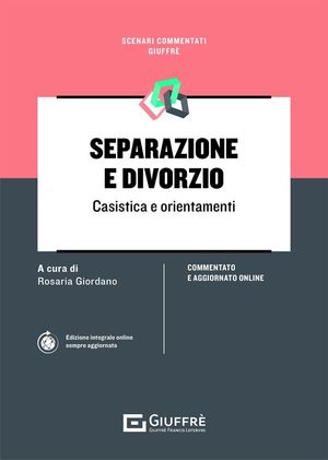 SEPARAZIONE E DIVORZIO