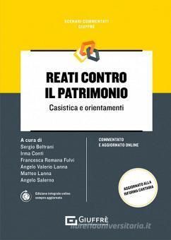 REATI CONTRO IL PATRIMONIO