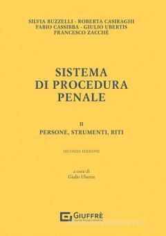 SISTEMA DI PROCEDURA PENALE, VOL. 2