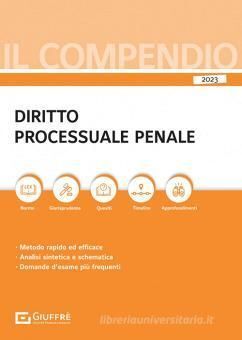 COMPENDIO DI DIRITTO PROCESSUALE PENALE