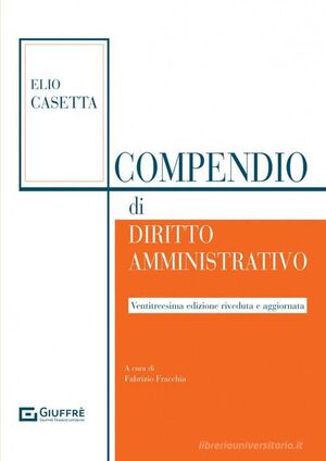 COMPENDIO DI DIRITTO AMMINISTRATIVO