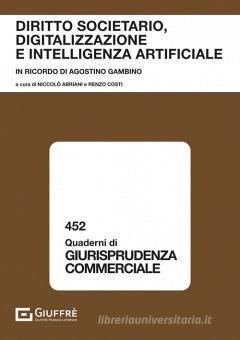 DIRITTO SOCIETARIO, DIGITALIZZAZIONE E INTELLIGENZA ARTIFICIALE