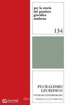 PLURALISMO GIURIDICO. ITINERARI CONTEMPORANEI.