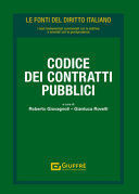 CODICE DEI CONTRATTI PUBBLICI