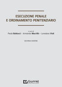 ESECUZIONE PENALE E ORDINAMENTO PENITENZIARIO