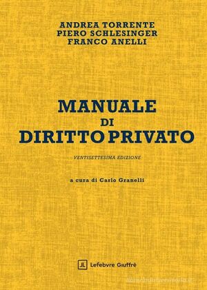 MANUALE DI DIRITTO PRIVATO