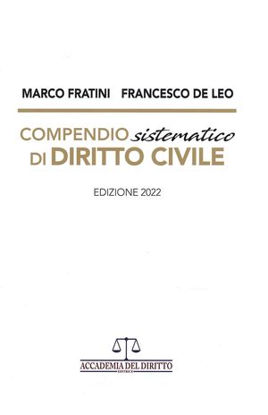 COMPENDIO SISTEMATICO DI DIRITTO CIVILE