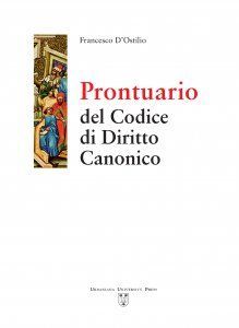 PRONTUARIO DEL CODICE DI DIRITTO CANONICO