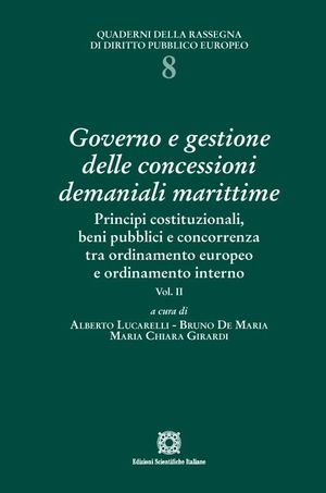 GOVERNO E GESTIONE DELLE CONCESSIONI DEMANIALI MARITTIME