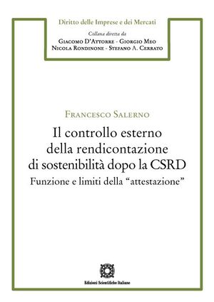 IL CONTROLLO ESTERNO DELLA RENDICONTAZIONE DI SOSTENIBILITÀ