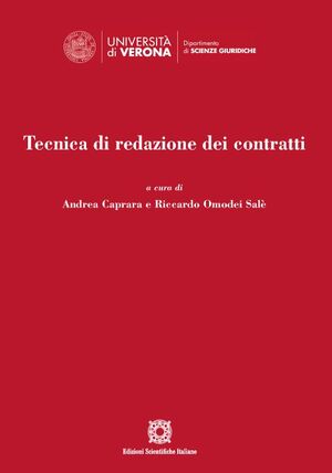 TECNICA DI REDAZIONE DEI CONTRATTI
