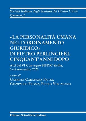 «LA PERSONALITÀ UMANA NELLORDINAMENTO GIURIDICO»