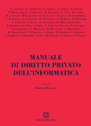 MANUALE DI DIRITTO PRIVATO DELL'INFORMATICA