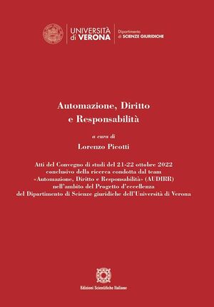 AUTOMAZIONE, DIRITTO E RESPONSABILITÀ