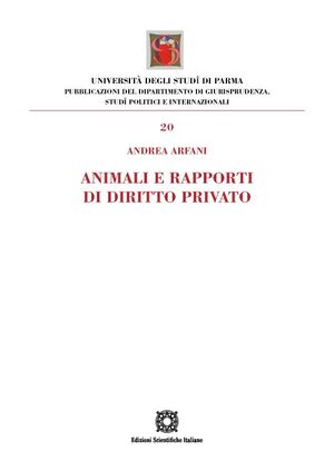 ANIMALI E RAPPORTI DI DIRITTO PRIVATO