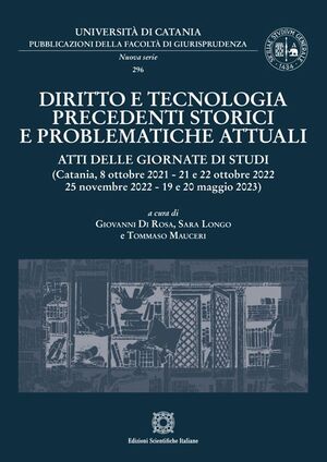 DIRITTO E TECNOLOGIA.