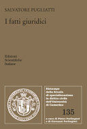 I FATTI GIURIDICI