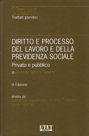 DIRITTO E PROCESSO DEL LAVORO E DELLA PREVIDENZA SOCIALE