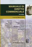 MANUALE DI DIRITTO COMMERCIALE