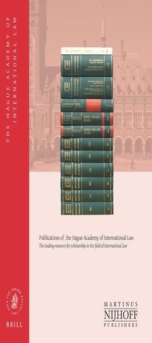 RECUEIL DES COURS, COLLECTED COURSES, T: 410-2020