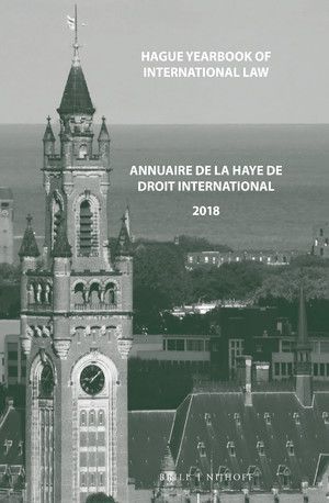 HAGUE YEARBOOK OF INTERNATIONAL LAW, VOL. 31 (2018)