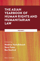 THE ASIAN YEARBOOK OF HUMAN RIGHTS AND HUMANITARIAN LAW