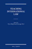 TEACHING INTERNATIONAL LAW