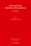 INTERNATIONAL MARITIME BOUNDARIES, IX