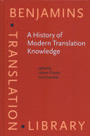 A HISTORY OF MODERN TRANSLATION KNOWLEDGE