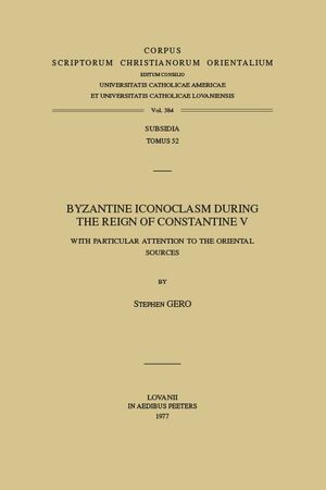 CORPUS SCRIPTORUM CHRIST. O. SUBSIDIA 52