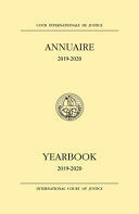 YEARBOOK OF THE INTERNATIONAL COURT OF JUSTICE 2019-2020