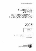 YEARBOOK OF THE INTERNATIONAL LAW COMMISSION 2005