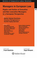 MANAGERS IN EUROPEAN LAW