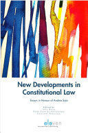 NEW DEVELOPMENTS IN CONSTITUTIONAL LAW