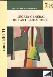 TEORIA GENERAL DE LAS OBLIGACIONES