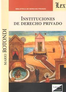 INSTITUCIONES DE DERECHO PRIVADO