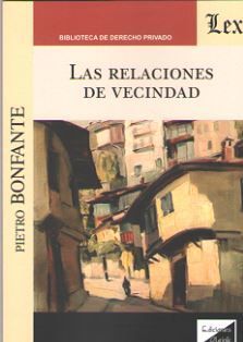 LAS RELACIONES DE VECINDAD