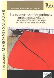 LA INVESTIGACION JURIDICA