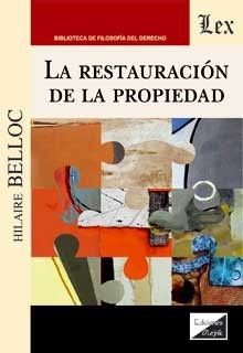 LA RESTAURACION DE LA PROPIEDAD