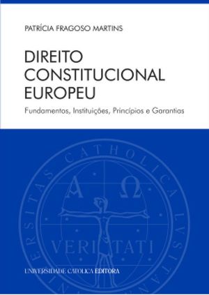 DIREITO CONSTITUCIONAL EUROPEU
