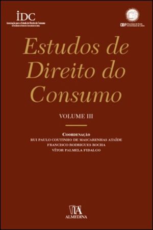 ESTUDOS DE DIREITO DO CONSUMO - VOLUME III