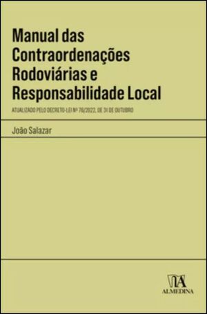 MANUAL DAS CONTRAORDENAÇÕES RODOVIÁRIAS E