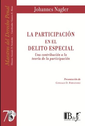 PARTICIPACION EN EL DELITO ESPECIAL.