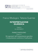 INTERPRETAZIONE GIURIDICA. GLI ARGOMENTI VOL. 3. 1