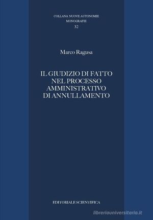 IL GIUDIZIO DI FATTO NEL PROCESSO AMMINISTRATIVO DI ANNULLAMENTO