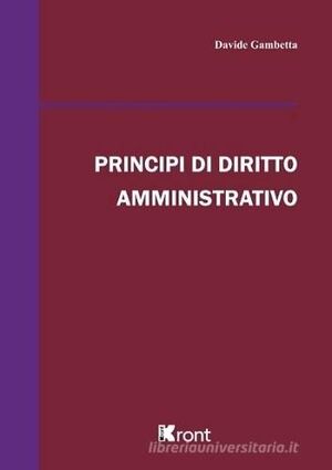 PRINCIPI DI DIRITTO AMMINISTRATIVO