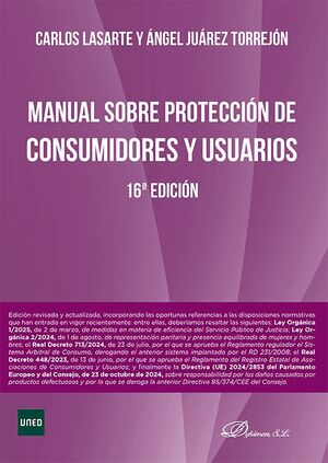 MANUAL SOBRE PROTECCION DE CONSUMIDORES Y USUARIOS